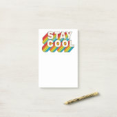 Blijf koel post-it® notes (Op bureau)