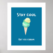 Blijf koel poster (Voorkant)