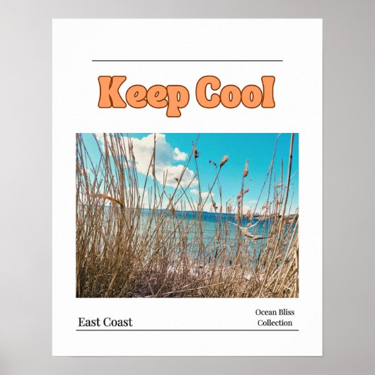 Blijf Koel Poster (Voorkant)