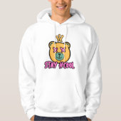 Blijf koel - Rustig in stijl! Hoodie (Voorkant)