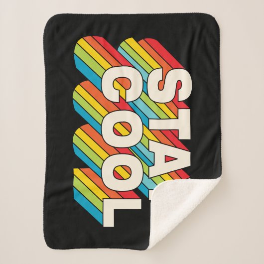 Blijf koel sherpa deken (Voorkant)