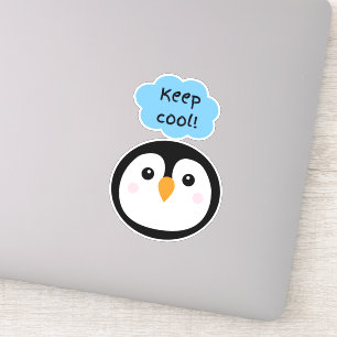 Blijf koel! sticker