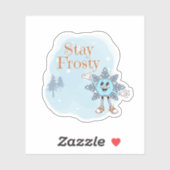 Blijf Koel Sticker (Vel)