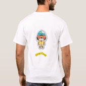 Blijf Koel Sticker Ontwerp T-shirt (Achterkant)