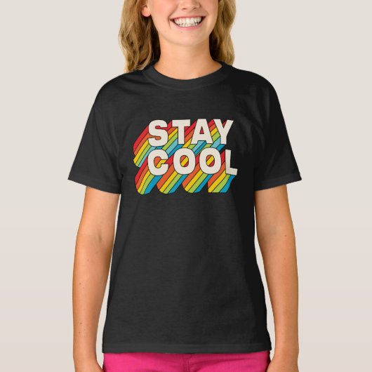 Blijf koel t-shirt (Voorkant)