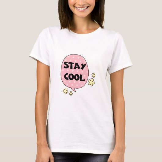 Blijf koel t-shirt (Voorkant)