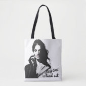 Blijf koel tote bag (Voorkant)