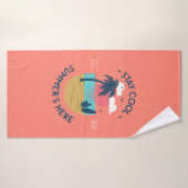 Blijf koel Zomer's Here Beach Sunset Badhanddoek (Badhanddoek)
