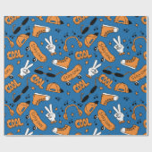 Blijf koele jaren '90 Nostalgie Cadeaupapier (Vlak)