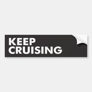 Blijf kruisen bumpersticker