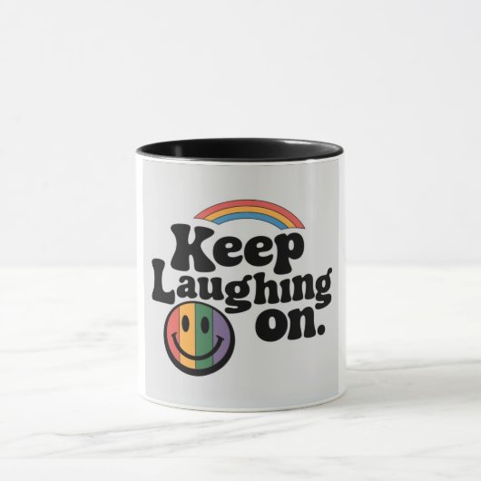 Blijf lachen mok (Midden)