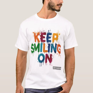 Blijf lachen t-shirt