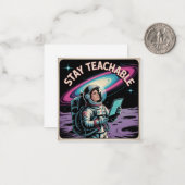 Blijf Leerbaar Notitiekaartje (Voorkant / Achterkant in situ)
