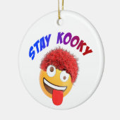 Blijf lekker keramisch ornament (Links)