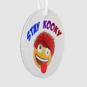 Blijf lekker ornament (voorkant)