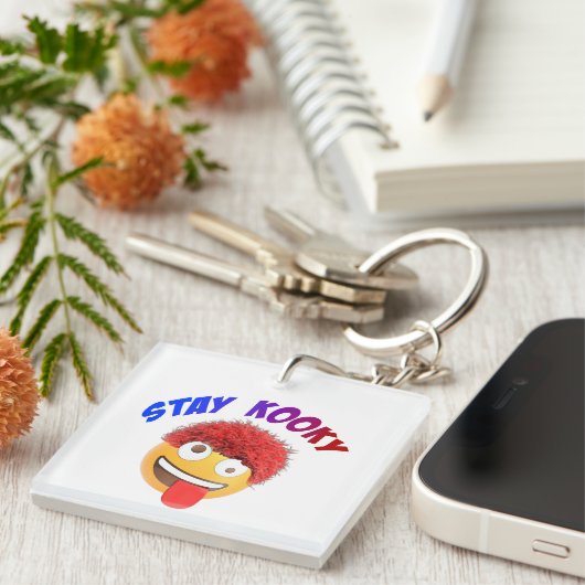 Blijf lekker sleutelhanger (Voorkant Rechts)