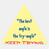 Blijf leraren trainen sticker (Voorkant)