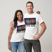 Blijf levende T-shirts, Disco T-shirt (Unisex)