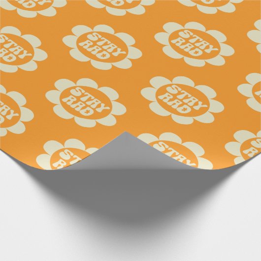 Blijf lezen Retro Graphic Wrapping Paper Cadeaupapier (Hoek)
