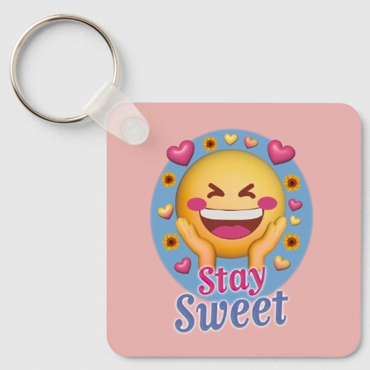 Blijf Lief Key Chain Sleutelhanger (Voorkant)