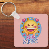 Blijf Lief Key Chain Sleutelhanger (Voorkant)