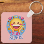 Blijf Lief Key Chain Sleutelhanger (Achterkant)