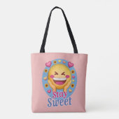 Blijf lief tote bag (Achterkant)