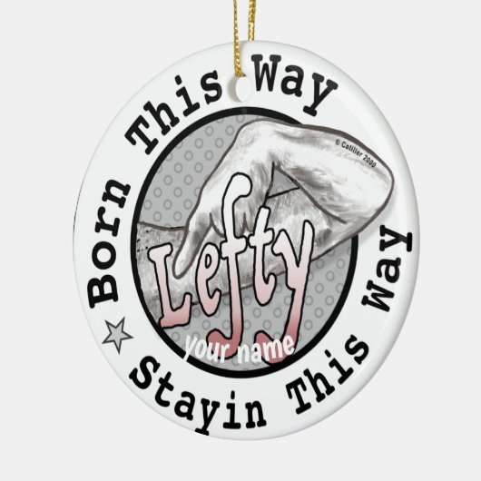 Blijf linkshandig Ornament (Links)