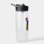 Blijf luid graffiti neon kunstwerk waterfles (Rechts)