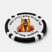 Blijf Maar Doorlopen Poker Chips (Enkel)