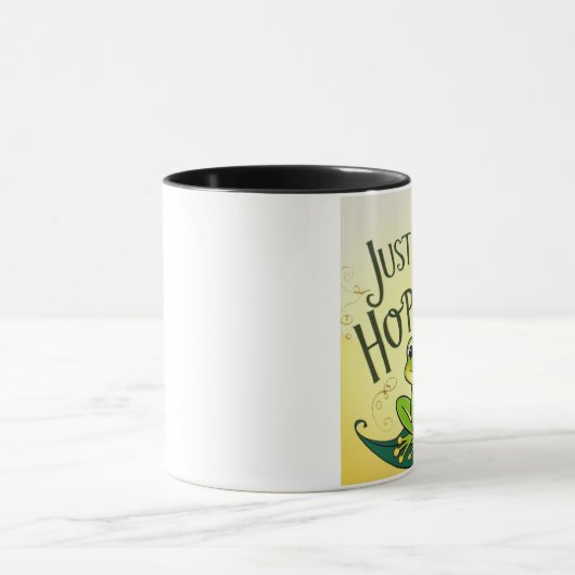 Blijf maar hopen! Frog Mok (Midden)