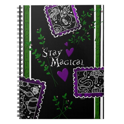 Blijf Magisch Notitieboek (Voorkant)