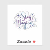 Blijf Magisch Sticker (Vel)