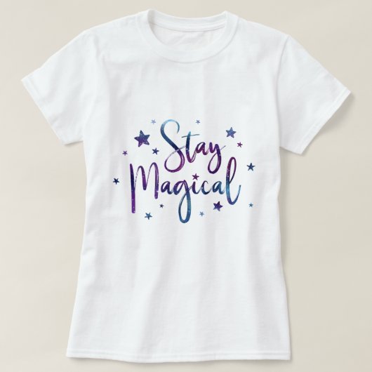 Blijf Magisch T-shirt (Design voorkant)