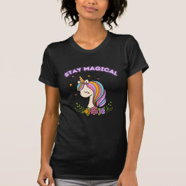 Blijf Magische Unicorn T-shirt