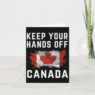 Blijf met je handen van Canada af Kaart