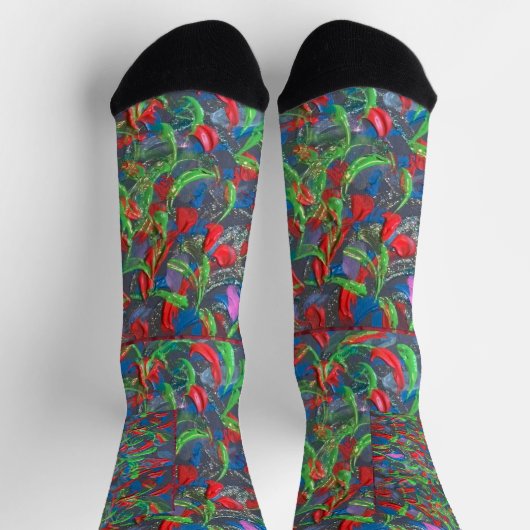 Blijf mijn sokken schilderen. (Top)