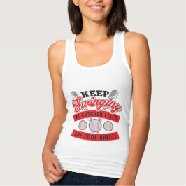 Blijf mijn vanger doorslikken, die van de kool-bri tanktop