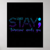 Blijf morgen heeft je nodig 1 poster (Voorkant)