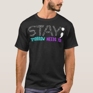Blijf morgen. Je houdt je liefhebber. T-shirt