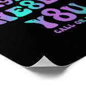 Blijf morgen nodig je 988 Zelfmoordpreventie Awa Poster (Hoek)