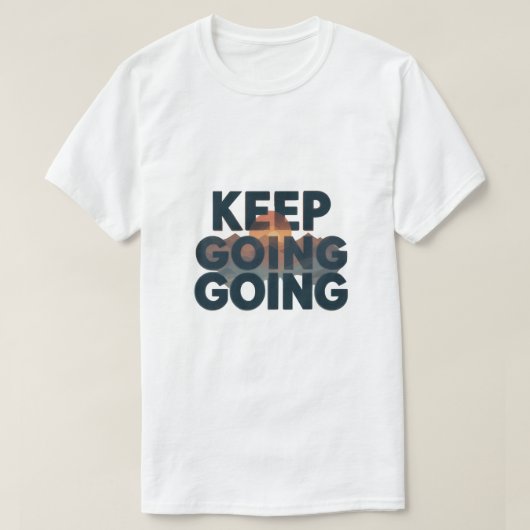 Blijf Motivatie T-shirt (Design voorkant)