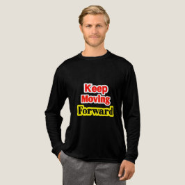 Blijf Motivatie vooruitgaan Tri-Blend Shirt