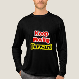 Blijf Motivatie vooruitgaan Tri-Blend Shirt