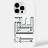 BLIJF NEDERIG motivatie en inspirerend Case-Mate iPhone Case (Achterkant)