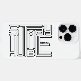 BLIJF NEDERIG motivatie en inspirerend Case-Mate iPhone 14 Pro Max Hoesje