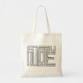 BLIJF NEDERIG motivatie en inspirerend Tote Bag