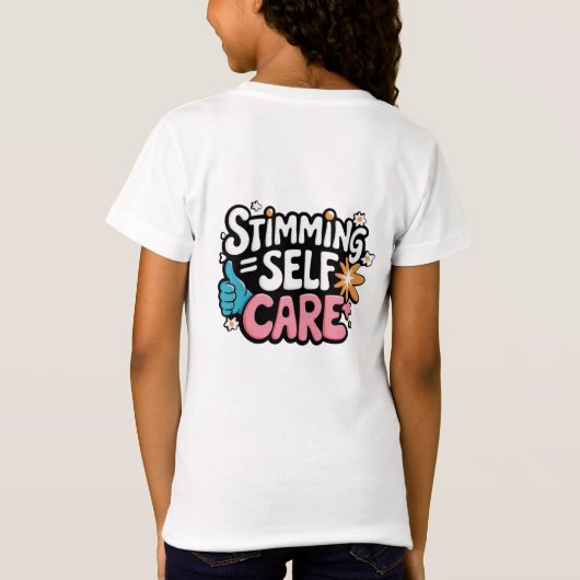 Blijf neurodiversiteit stimuleren t-shirt (Achterkant)