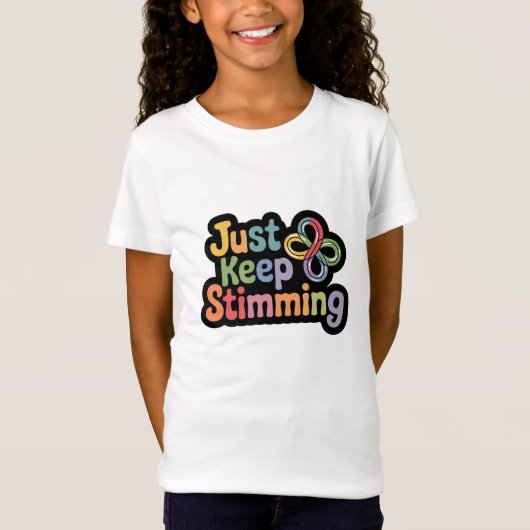 Blijf neurodiversiteit stimuleren t-shirt (Voorkant)