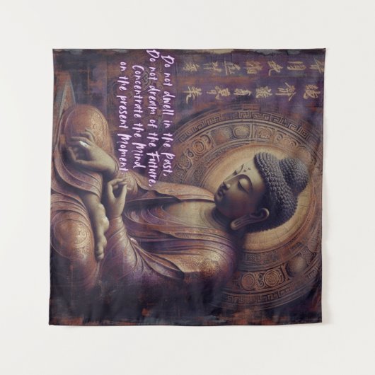 BLIJF NIET IN HET VERLEDEN WANDKLEED (Voorkant (horizontaal))